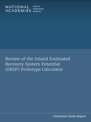 cover image of Review of the Inland Estimated Recovery System Potential (ERSP) Prototype Calculator